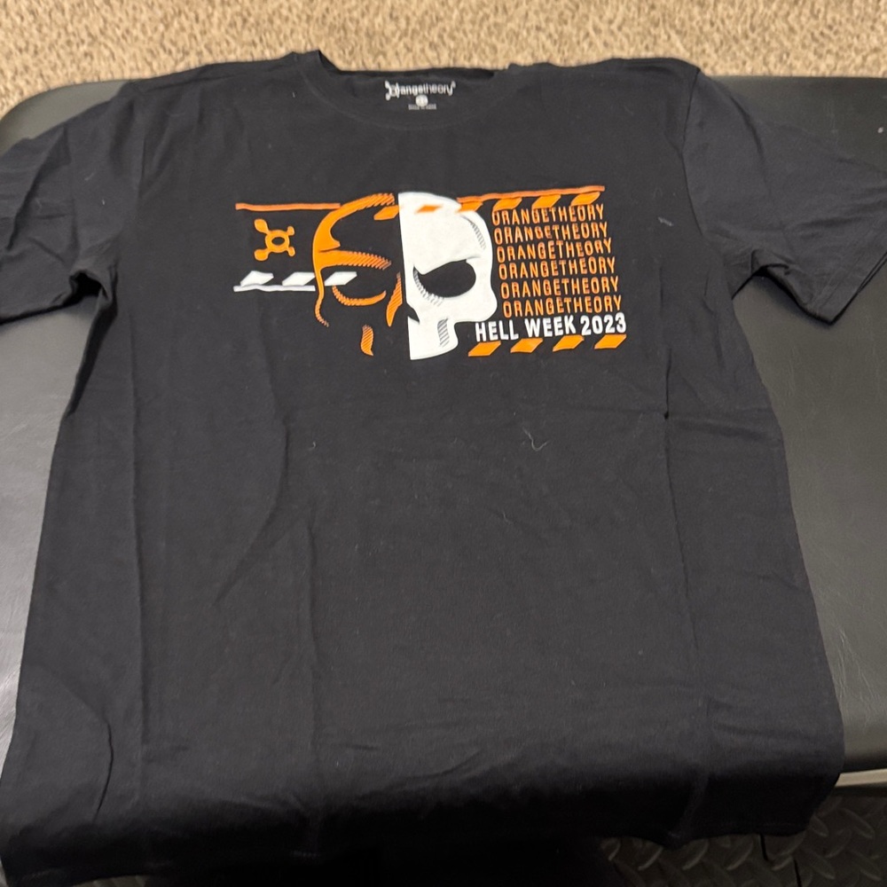 Orangetheory Black and Orange Hell Week Tee
